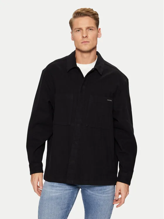 Hemd · Schwarz · Relaxed Fit