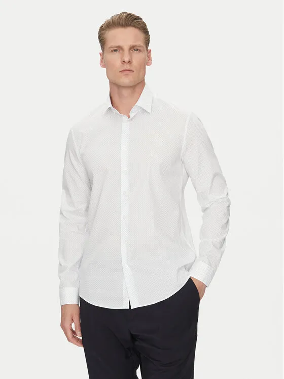 Hemd · Weiß · Extra Slim Fit