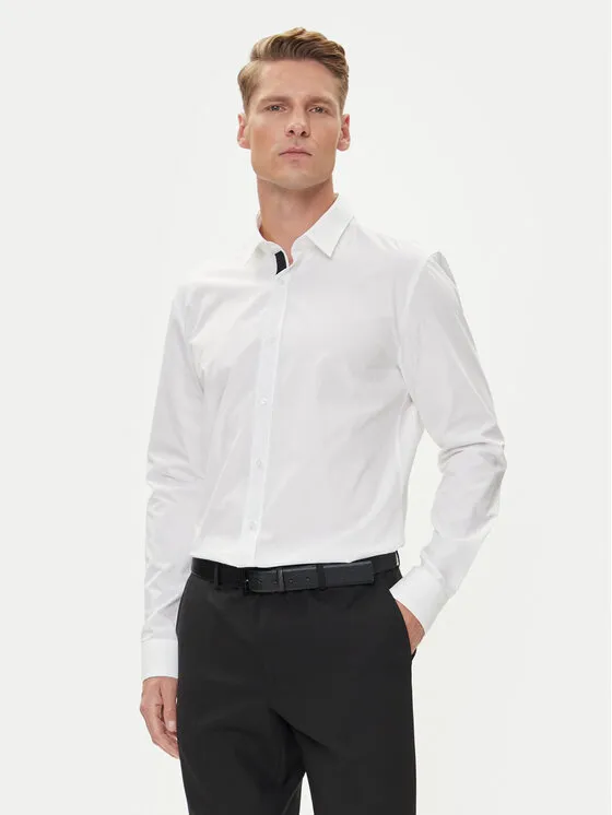 Hemd · Weiß · Extra Slim Fit