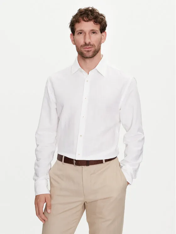 Hemd · Weiß · Regular Fit