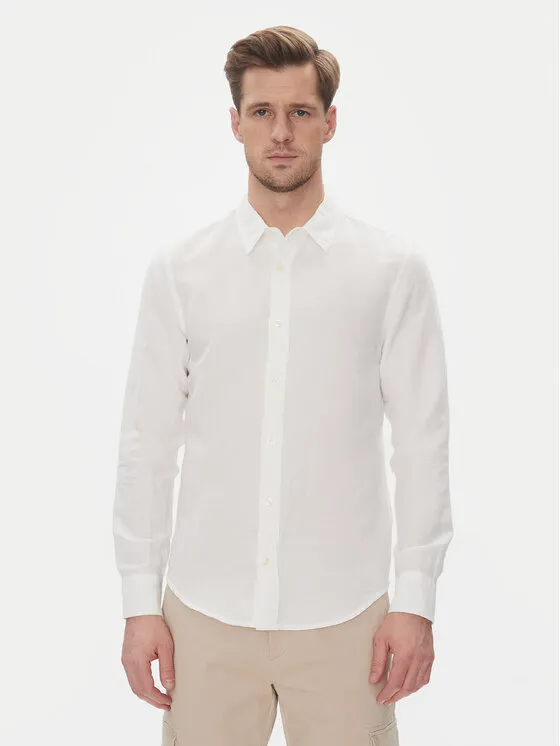 Hemd · Weiß · Regular Fit