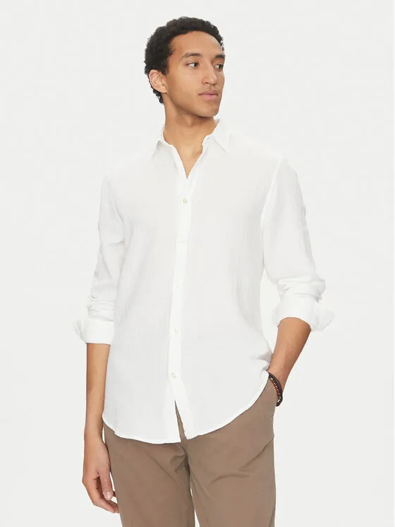 Hemd · Weiß · Regular Fit