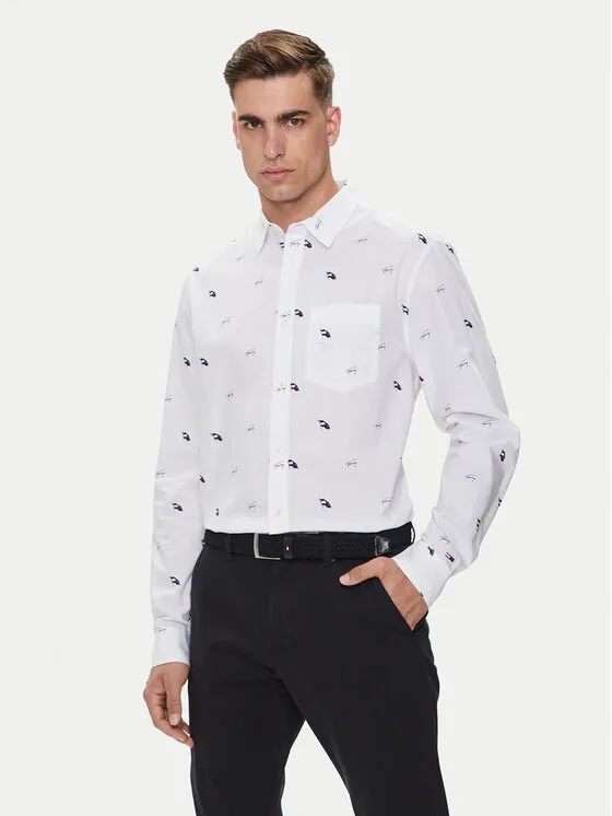 Hemd · Weiß · Regular Fit