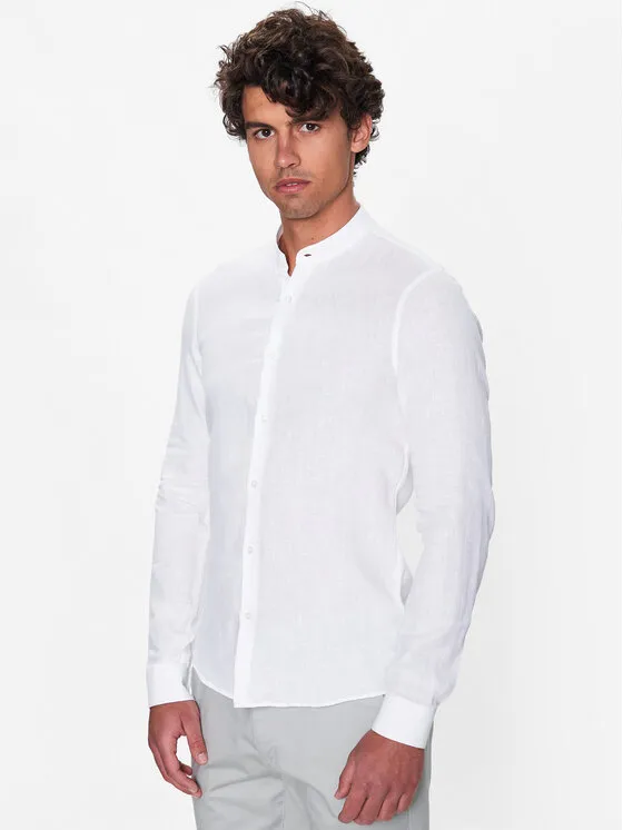 Hemd · Weiß · Slim Fit