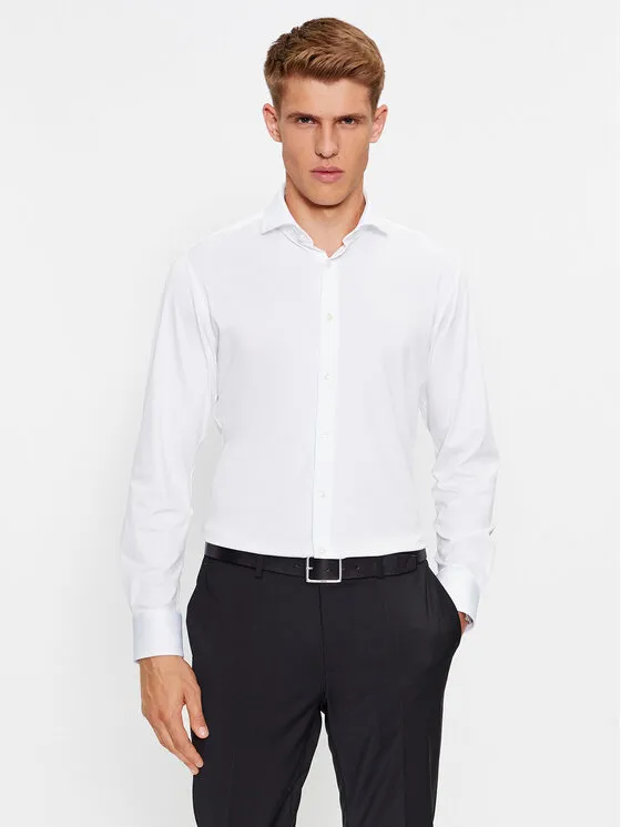 Hemd · Weiß · Slim Fit