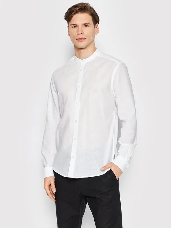 Hemd · Weiß · Slim Fit