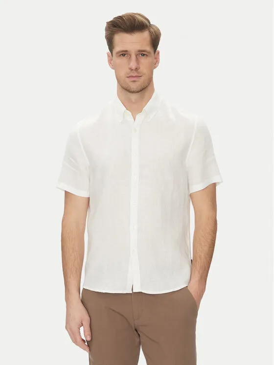 Hemd · Weiß · Slim Fit