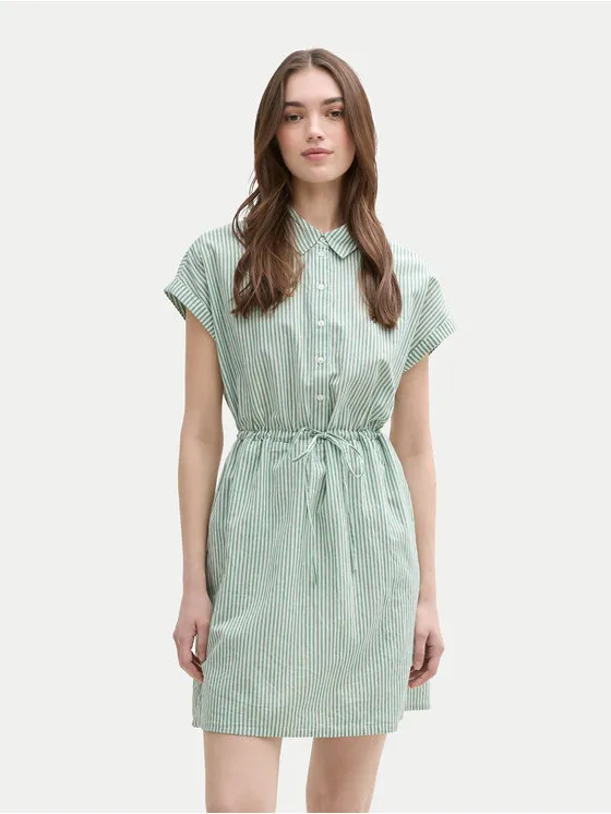 Hemdkleid · Grün · Mini