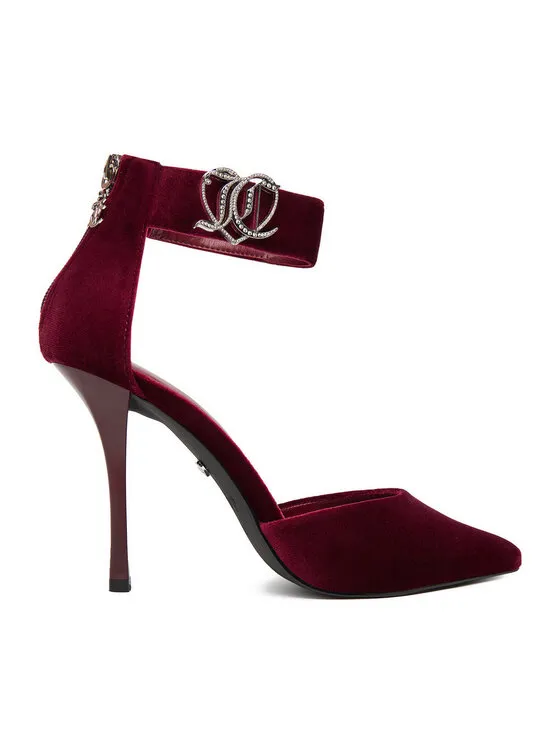 High Heels · Dunkelrot · 10 cm