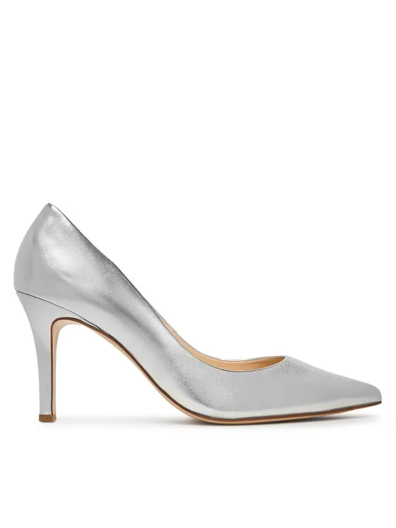 High Heels · Silberfarben · 8.5 cm