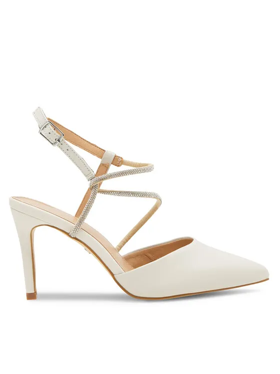 High Heels · Weiß · 9 cm