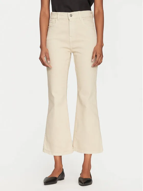 Jeans · Beige · Regular Fit