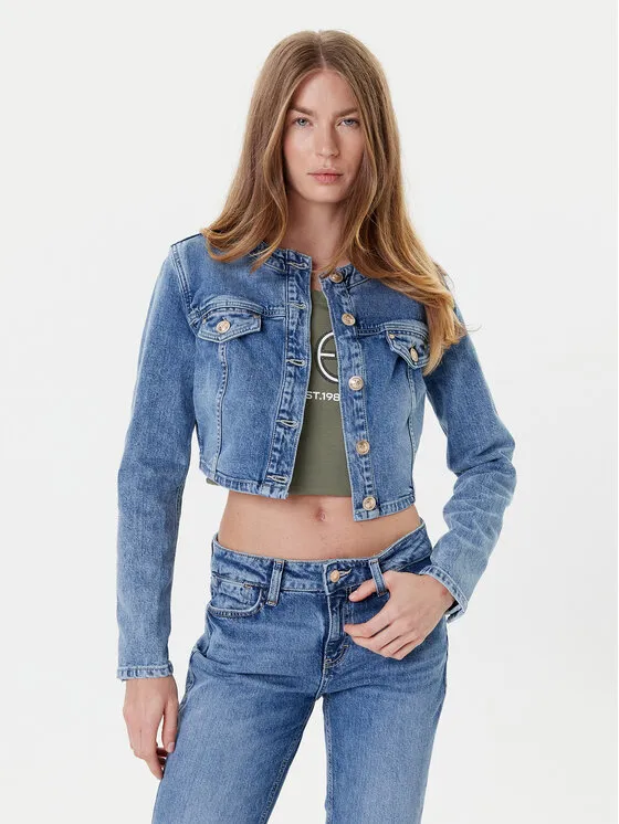 Jeansjacke · Blau