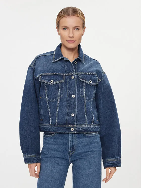 Jeansjacke · Dunkelblau