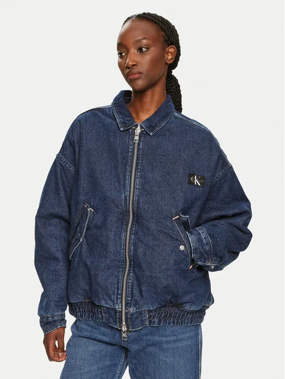Jeansjacke · Dunkelblau
