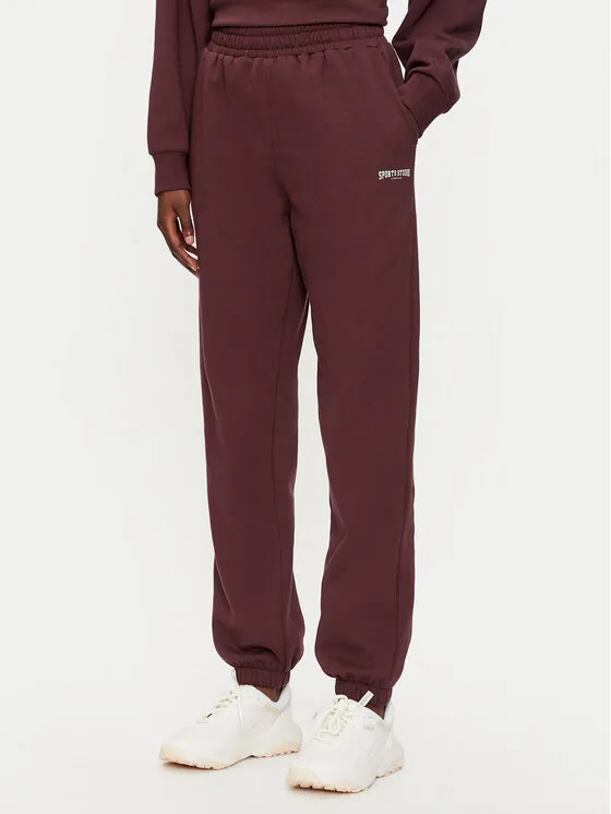 Jogginghose · Dunkelrot · Regular Fit