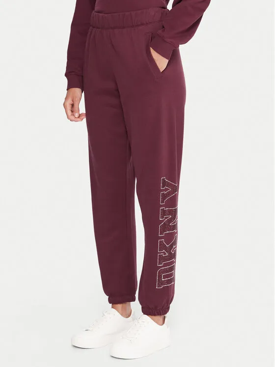 Jogginghose · Dunkelrot · Regular Fit