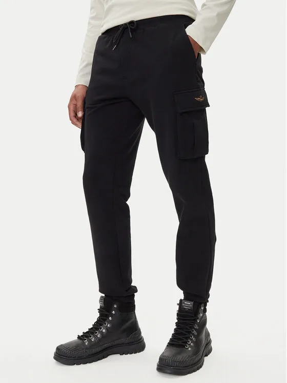 Jogginghose · Schwarz · Regular Fit