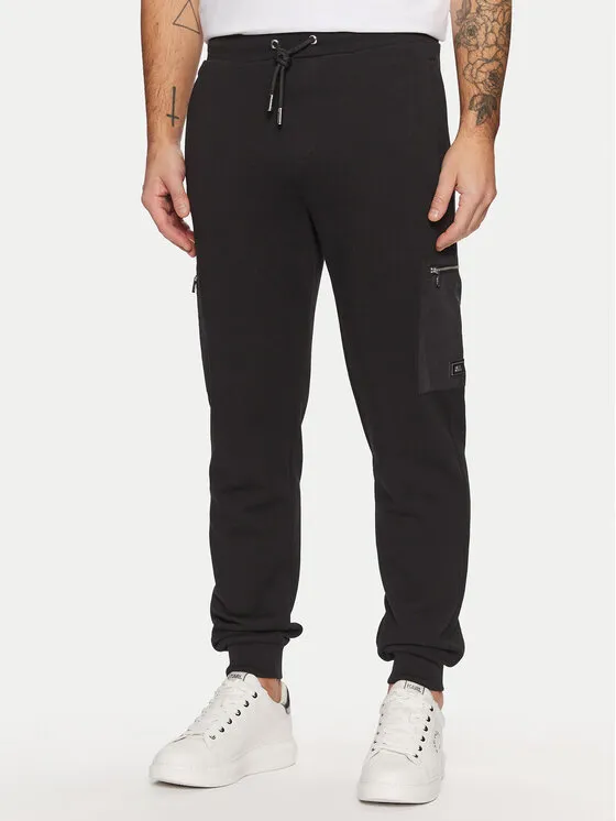 Jogginghose · Schwarz · Regular Fit