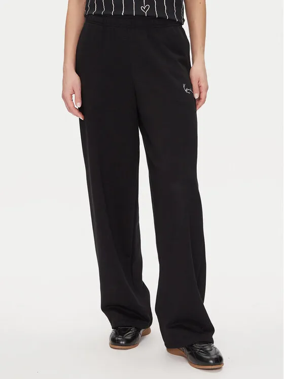 Jogginghose · Schwarz · Relaxed Fit