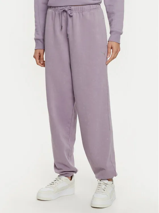 Jogginghose · Violett · Relaxed Fit