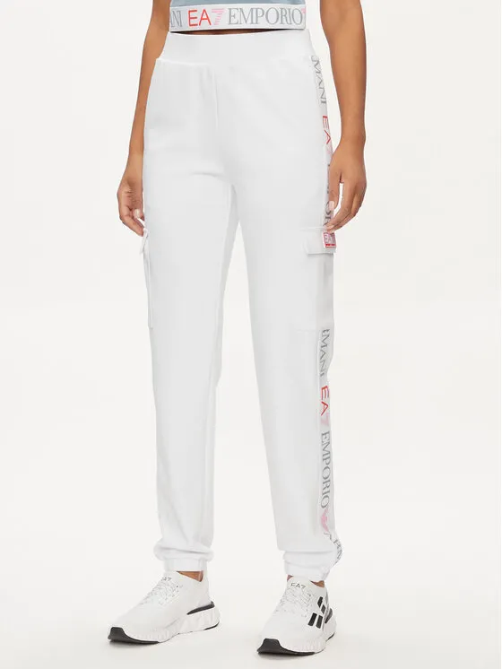 Jogginghose · Weiß · Regular Fit