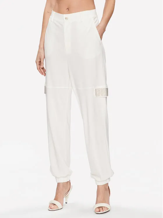 Jogginghose · Weiß · Regular Fit
