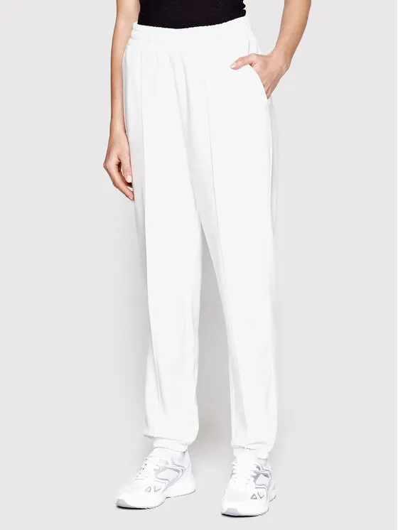 Jogginghose · Weiß · Regular Fit