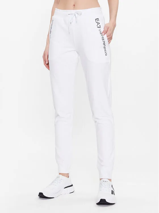 Jogginghose · Weiß · Regular Fit