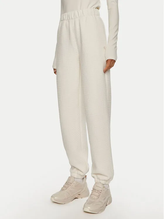 Jogginghose · Weiß · Regular Fit