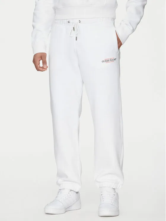 Jogginghose · Weiß · Regular Fit