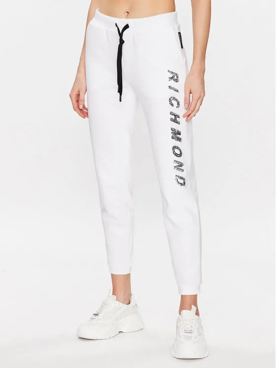 Jogginghose · Weiß · Regular Fit