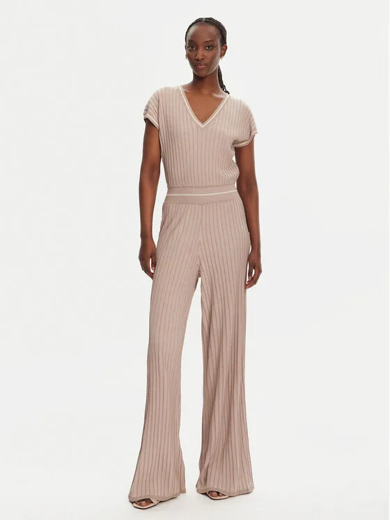Jumpsuit · Beige · Lang