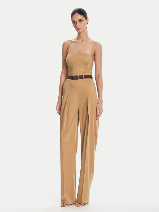 Jumpsuit · Beige · Lang