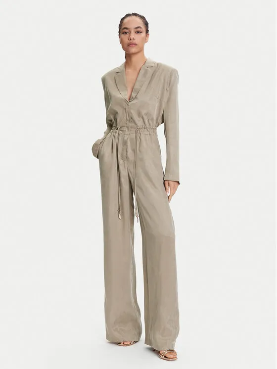 Jumpsuit · Beige · Lang