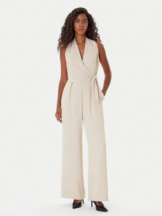 Jumpsuit · Beige · Lang