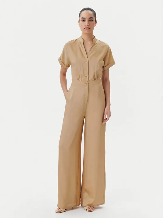 Jumpsuit · Beige · Lang