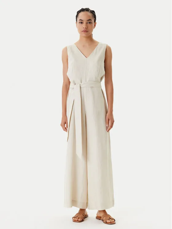 Jumpsuit · Beige · Lang