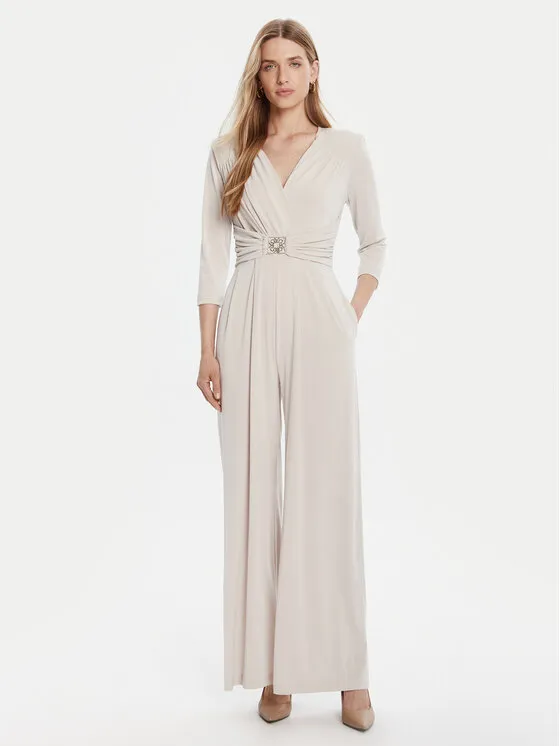 Jumpsuit · Beige · Lang