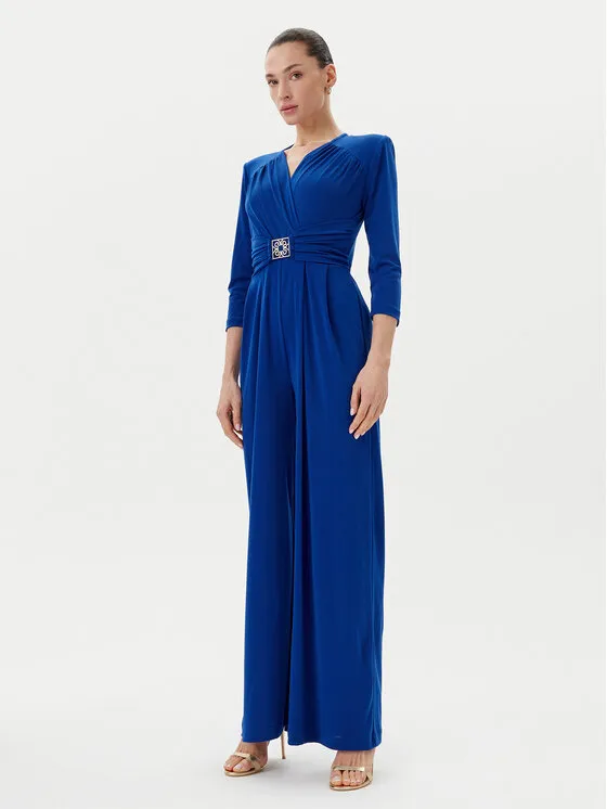Jumpsuit · Blau · Lang