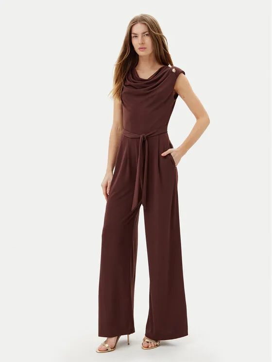 Jumpsuit · Braun · Lang