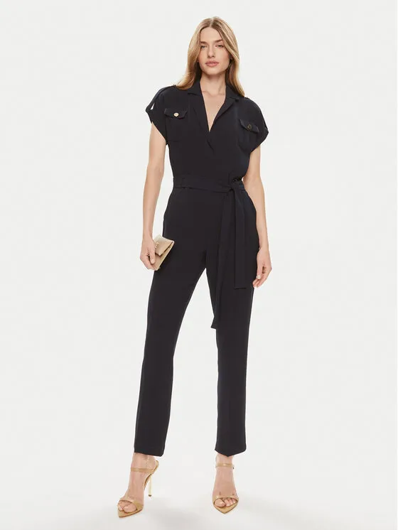 Jumpsuit · Dunkelblau · Lang