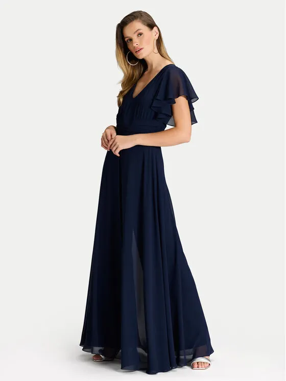 Jumpsuit · Dunkelblau · Lang