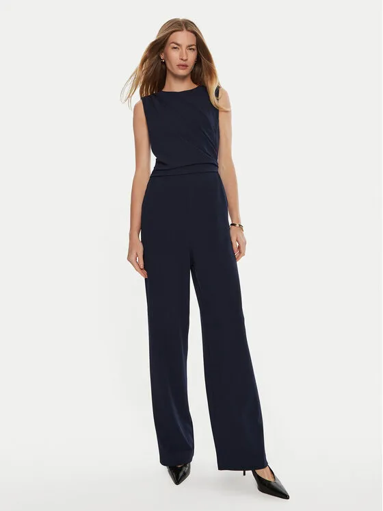 Jumpsuit · Dunkelblau · Lang