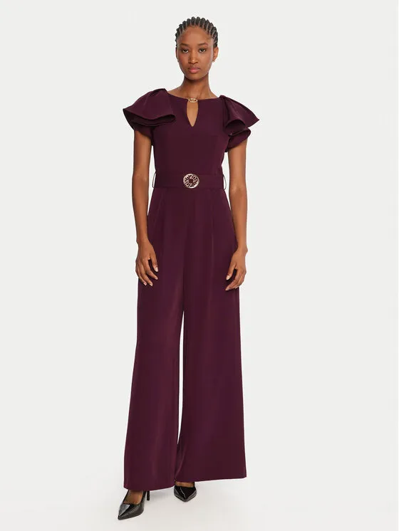 Jumpsuit · Dunkelrot · Lang