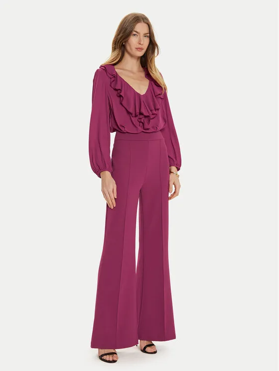 Jumpsuit · Dunkelrot · Lang