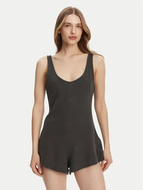 Jumpsuit · Grau · kurz