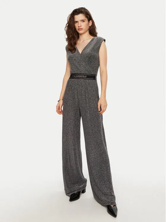 Jumpsuit · Grau · Lang