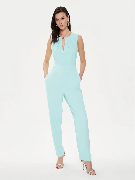 Jumpsuit · Himmelblau · Lang