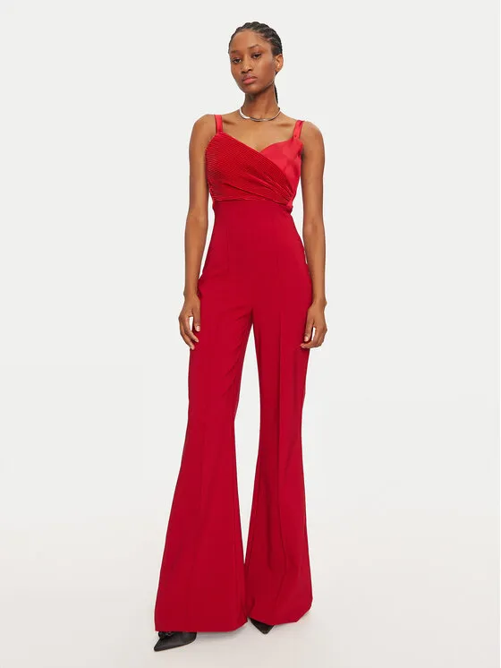 Jumpsuit · Rot · Lang